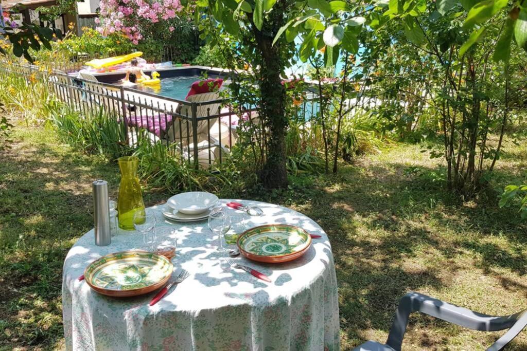 Appart Independant, 1 Lit Deux Personnes Et 1 Appoint Piscine Jardin Direct Gare Aeroport Et Jardin Toulouse Exterior photo